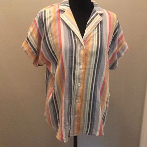 Laundry by Shelli Segal stripe top